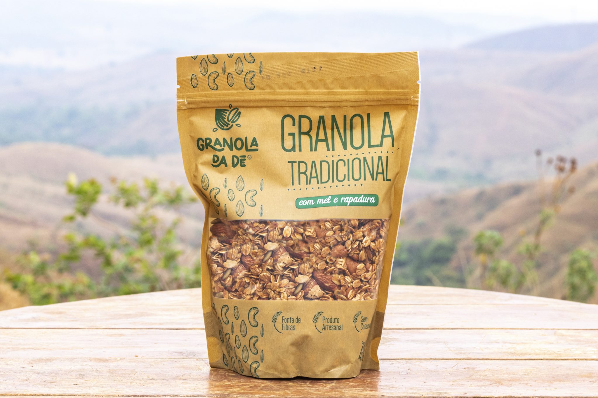 Granola tradicional 450g Granola da Dê